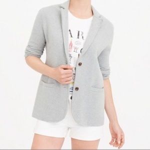 J. Crew GREY Knit blazer sweater